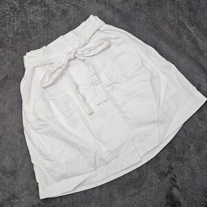 Charlotte Russe Womens Small Flap Over Mini Skirt Light Summer Boho Y2K Vacation